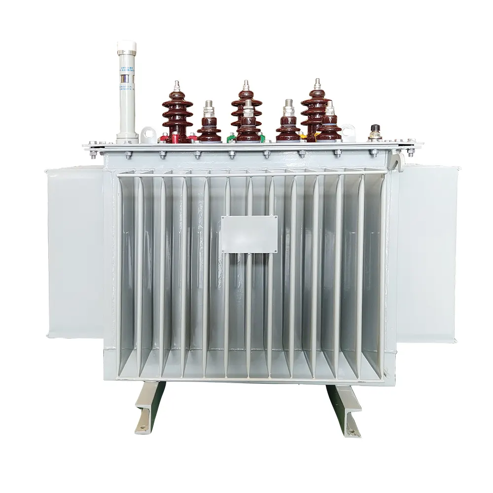 Máy biến áp loại dầu cao tần 10KV/20kv/35KV đến 400V Máy biến áp gắn ba pha cực 125/160/200/250 KVA