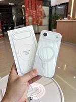 Coque en acrylique magnétique de couleur transparente simple pour iphone 17 Pro Max Air 16 15 14 Plus 13 12 11 couverture arrière avec emballage de vente au détail