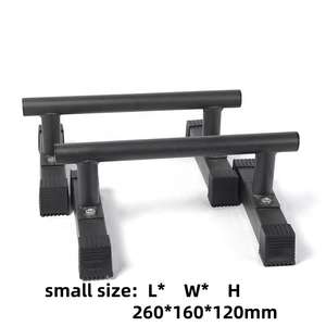 Großhandel Stahl-Parallelbarren Liegestützgriffe Trainings-Parallelbarren Dip-<span class=keywords><strong>Bar</strong></span>-Station für Körperkraft - Product Image 3