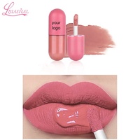 Lipstik Cair Matte Mineral Tahan Air dengan Pigmentasi Tinggi, Kapsul, Dilengkapi Tabir Surya & Fitur Melembapkan, Laris Terjual