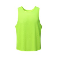 Débardeur Athlétique en Maille à Séchage Rapide, Personnalisable avec Numéros, Col Rond, Impression par Transfert Thermique, Logo Personnalisé, Basketball, Football