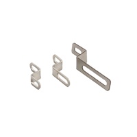 Support de fixation et accessoire de suspension épaissis en acier inoxydable pour modification de pot d'échappement de moto