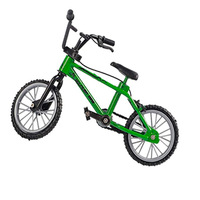 Mini vélo en alliage avec doigt en métal, jouet de course, Simulation de route, jouets de Collection pour enfants