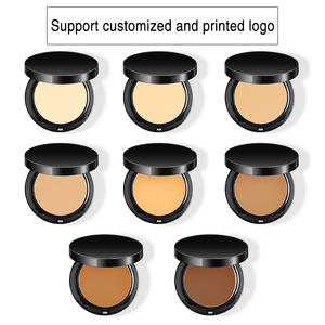 Pó facial para uso regular Custom Private Label Cosméticos Pressionado Compacto Pó Maquiagem Fundação com Puff - Product Image 5