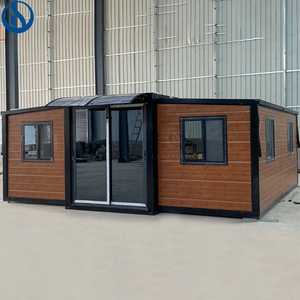 Villa de luxe en conteneur, maison préfabriquée extensible de 20 pieds et 40 pieds, maison moderne entièrement meublée, intérieur en conteneur, maison préfabriquée - Product Image 2