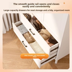 <span class=keywords><strong>Armadio</strong></span> Moderno in Acciaio Rinforzato, Mobile per Camera <span class=keywords><strong>da</strong></span> Letto e Appartamento, Ideale per Case in Affitto, <span class=keywords><strong>Armadio</strong></span> Contenitore per Bambini e Neonati - Product Image 4