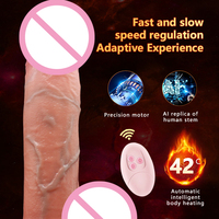 Odeco Dildos Realistas de Silicona para Adultos, Masturbador Masculino Enorme y Suave, Juguete Sexual con Forma de Vagina y Pene para Mujeres