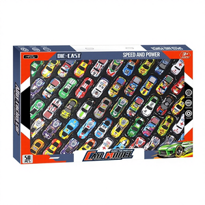 Set di Auto Giocattolo in Metallo per Bambini, Modellini in <span class=keywords><strong>Scala</strong></span> <span class=keywords><strong>1</strong></span>:<span class=keywords><strong>64</strong></span> Resistenti alle Cadute, Unisex, 4-6 Anni - Product Image 1