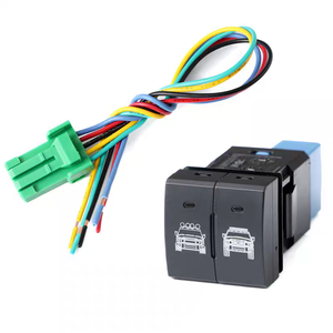 Hoge Kwaliteit Vierkante Dubbele Knop Led Lichtschakelaar Voor <span class=keywords><strong>Toyota</strong></span> - Product Image 5