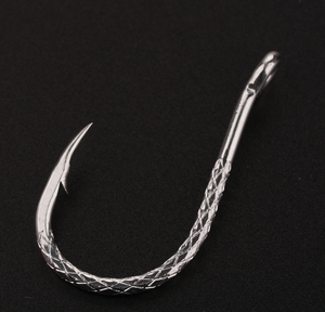 POHU Wholesale Diamond <span class=keywords><strong>Chinu</strong></span> Ring Hooks pour hameçons de pêche en eau salée - Product Image 1
