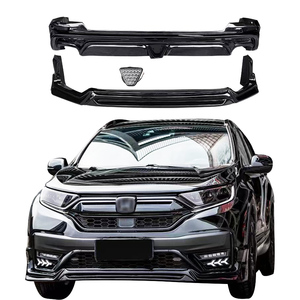 Kit de Carrocería para CR-V 2021, Estilo ABS Plástico para CRV 2020 2021 2022, Labio Delantero y Trasero, Negro Mate, Sin Color - Product Image 1
