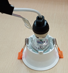 Downlight encastré <span class=keywords><strong>gu10</strong></span> cadre de downlight blanc <span class=keywords><strong>GU10</strong></span> avec support de lampe luminaire <span class=keywords><strong>spot</strong></span> - Product Image 3