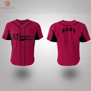 Maillot de baseball vierge pas cher, tendance, en gros, personnalisable, service OEM, sublimation, nouveau design pour équipes - Product Image 4