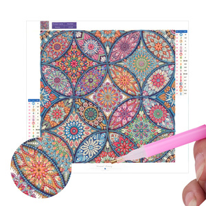 Pittura a diamante a forma di speciale stile <span class=keywords><strong>Mandala</strong></span> con pittura a diamante 5d - Product Image 1