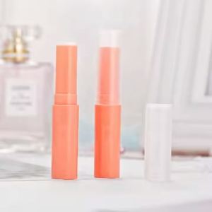 Tube de baume à lèvres vide 4G rose coloré, tube de rouge à lèvres en plastique, tube de baume à lèvres orange - Product Image 6