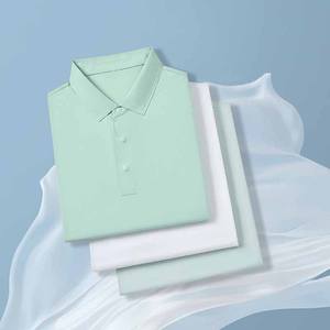 Camiseta de Manga Corta de Punto Lisa al por Mayor, Personalizada con Bordado e Impresión, para Ropa de Trabajo, Diseño Gratuito, Secado Rápido, para Hombre y Mujer, de Nailon - Product Image 3