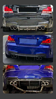 ICOOH Racing Style remplacement Kit de carrosserie en Fiber de carbone sèche lèvre de diffuseur arrière adaptée pour BMW série 1 E82