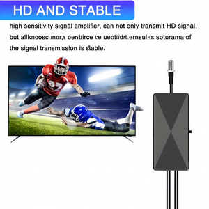 Antena de <span class=keywords><strong>TV</strong></span> Digital HD para Interiores DTMB con <span class=keywords><strong>Amplificador</strong></span> de <span class=keywords><strong>Señal</strong></span>, Compatible con UHF/VHF, 5m, Plástico, Hecho en China, Tipo de Montaje: Sin Montaje - Product Image 4