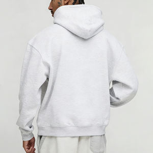 Sudaderas con Capucha para Hombre, 100% Algodón, Logotipo Personalizado, Hombros Caídos, Estilo Holgado, Tejido Grueso de Felpa Francesa, Calidad de Lujo - Product Image 2