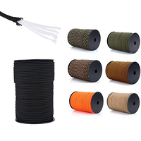 Paracord 7 brins 4 mm, Corde de survie multi-usages pour le camping, la randonnée et le trekking, 31 m/100 m