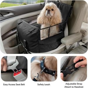 Sièges auto pour chien personnalisés avec ceintures de sécurité réglables, sièges auto pour animaux de compagnie de taille moyenne à grande, sièges auto. - Product Image 2
