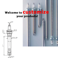 Électrode d'allumage pour chaudière ZE14 M14x1.25, connexion M4 pour brûleur, bougie spéciale pour système de combustion