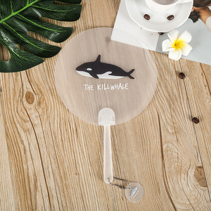 Hình Dạng Tùy Chỉnh Pp Nhựa Hand Fan Bán Buôn Giá Rẻ Khuyến Mại Xách Tay In Logo <span class=keywords><strong>Hello</strong></span> <span class=keywords><strong>Kitty</strong></span> Doraemon Cầm Tay Fan - Product Image 6