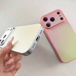 Funda para iPhone 17 con Ventana Grande y Degradado, Acabado Mate AG para Apple 16 Pro Max, Simple, Resistente a Impactos, Borde Suave, Carcasa Rígida para 15 - Product Image 3
