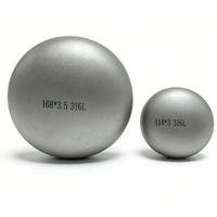 Embouts de fond bombé en acier inoxydable SS 304/316L, directement de l'usine, pour bouchons de fond de grands réservoirs de stockage