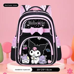 25 Mochilas Escolares de Nailon de Estilo Nuevo, Gran Capacidad, Diseño Ligero con Patrones de Anime y Dibujos Animados para Niñas de 6 a 9 y 12 Años - Product Image 6