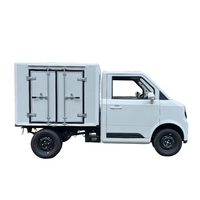 Camionnette électrique neuve de type fourgon, camion alimentaire chinois, boîte Ev, camion à benne basculante chinois, mini camion à benne basculante, charge utile de 500 kg, 70 km/h, à vendre