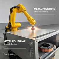 Mehrzweck-Industrieroboter für Schweißen und Schleifen, Komplettes Set Automatisierte Metallbearbeitungs-Arbeitsstation