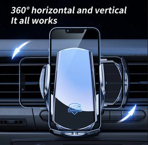 2025 nouveau produit support <span class=keywords><strong>de</strong></span> chargeur <span class=keywords><strong>de</strong></span> <span class=keywords><strong>voiture</strong></span> sans fil 15W Charge rapide support <span class=keywords><strong>de</strong></span> téléphone <span class=keywords><strong>de</strong></span> <span class=keywords><strong>voiture</strong></span> à serrage automatique évent pour téléphones - Product Image 6
