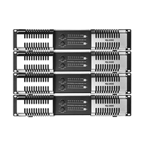 Amplificador de Potencia Estéreo Profesional de 2 Canales, Activo, 800w*2, Procesamiento de Sonido Digital para DJ, Altavoz con Voltaje Universal