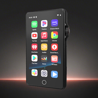 Android 4.0'' IPS Dokunmatik Ekranlı Müzik Çalar MTK6762 2GB RAM + 16GB ROM 2000mAh Pil Çinko Alaşımlı WiFi Akışı