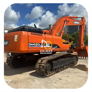 Korea Brand Used Doosan dh420 <b>Excavator</b> Doosan DE12TIS Engine Large Crawler Digger For Farming & Construction dx420 dx400 dx380 - Product Image 1