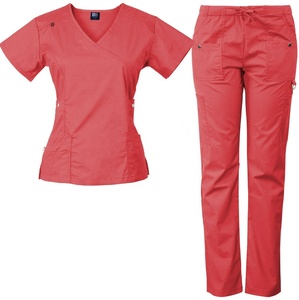 Uniforme médical unisexe, blouses d'infirmière, respirant, stérilisé, tricoté en polyester et coton, blouse de chirurgie, hôpital dentaire, modèle OEM - Product Image 1