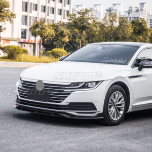 Lame de pare-chocs avant inférieure modifiée, accessoires de tuning et de décoration extérieure pour Volkswagen Arteon CC 2019 2020 2021 - Product Image 6