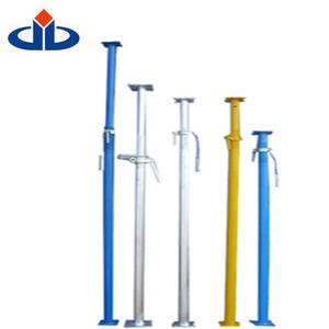 Étais métalliques pour échafaudages de construction de 1,8 m, 3 m, 4 m et poteaux de soutènement réglables en acier - Product Image 1