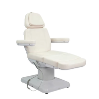 Table de massage électrique à 3 moteurs pour salon de beauté, lit de soin moderne pour extension de cils et traitements en gros