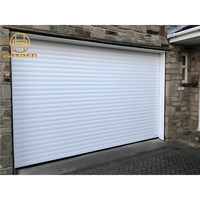 Porte roulante électrique industrielle à isolation thermique coupe-vent pour garage domestique intérieur et extérieur Porte roulante automatique en aluminium