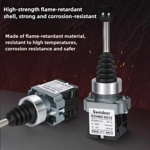 22mm Cross Master Joystick Switch Dual Four-way Self Resetting/self-locking Micro Rocker - Product Image 4