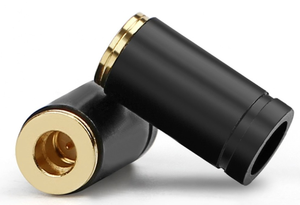 1คู่ A2DC เปลือกแข็งหูฟังเสียบเสียงแจ็คสำหรับ LS400 CKS1100 E50 E70หูฟังเสียบสายเชื่อมต่อ A2dc อะแดปเตอร์ - Product Image 5