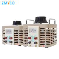 Régulateurs de tension variables en cuivre monophasés AC 5 kW, 1 kW, 0,5 kW, 220 V, réglables de 0 à 250 V, de 0 à 300 V pour usage industriel