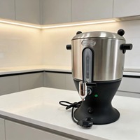 Bouilloire électrique en acier inoxydable 4L, 1800W, bouilloire électrique à ébullition rapide, bouilloire à eau portable, théière pour la maison et la cuisine