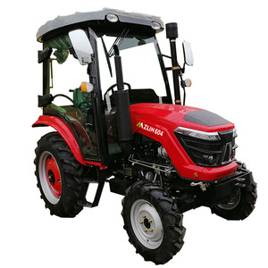 รถแทรกเตอร์ฟาร์ม 4x4 รถแทรกเตอร์ล้อยางสำหรับการเกษตร รถแทรกเตอร์ฟาร์ม 50 แรงม้า 60 แรงม้า รถแทรกเตอร์ขนาดเล็ก พร้อมที่ตักด้านหน้าและรถขุดด้านหลัง - Product Image 6
