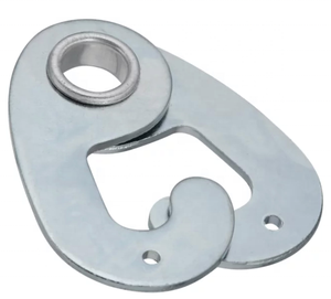Gancho de tijera de elevación de alta resistencia galvanizado con zinc, accesorio de ferretería para cable de elevación de bloque de rueda única - Product Image 3
