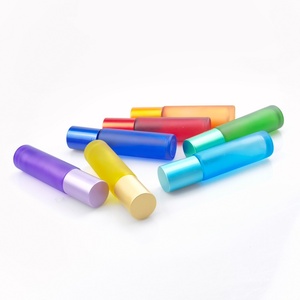 Botella Roll-on Vacía con Bola de Acero/Plástico para Líquidos, Perfumes y Aceites, Recargable - Product Image 2