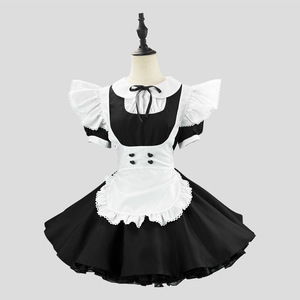 Disfraz de Mucama para Halloween, Cosplay, Anime, Convenciones, Actuaciones, Estilo Japonés, Uniforme de Trabajo para Cafetería o <span class=keywords><strong>Restaurante</strong></span> - Product Image 2