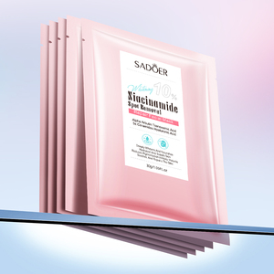 Maschera Viso Sbiancante OEM SADOER per Illuminare la Pelle con Niacinamide ed Essenza Idratante - Product Image 5